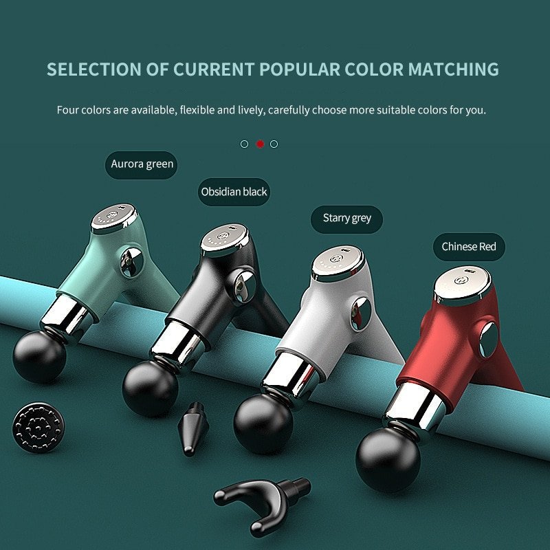 Mini Charging Fascia Gun Portable Massage Gun for Muscle Relaxation